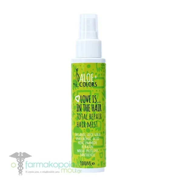 Aloe+ Colors Love is in the Hair Total Repair Hair Mist, 100ml