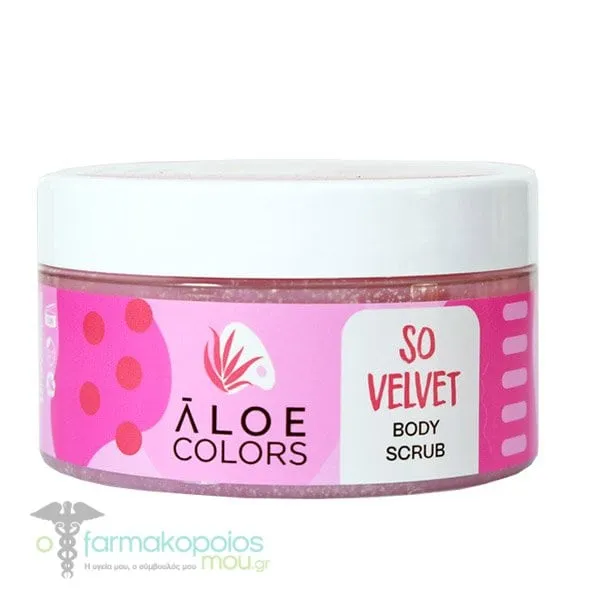 Aloe Colors So Velvet Body Scrub, 200ml