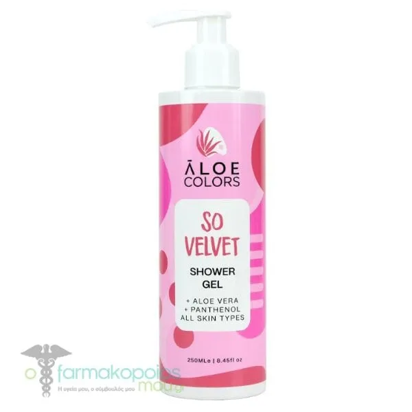 Aloe Colors So Velvet Shower Gel, 250ml
