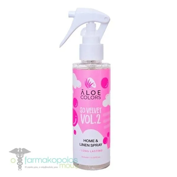 Aloe Colors So Velvet Vol.2 Home and Linen Αρωματικό Spray Χώρου, 150ml