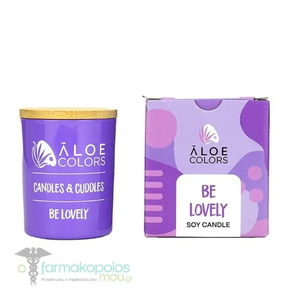 Aloe Colors Soy Candle Be Lovely, 150g