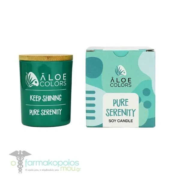 Aloe Colors Soy Candle Pure Serenity, 150g