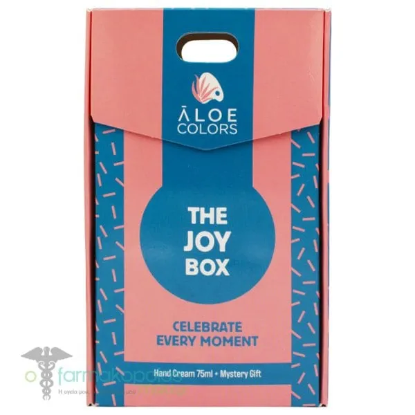 Aloe Colors Xmas Promo The Joy Box with Joy Hand Cream, 75ml & Mystery Gift, 1pc, 1set