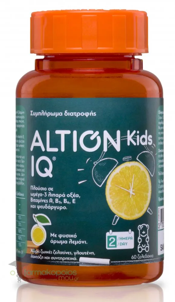 Altion Kids IQ, 60gummies