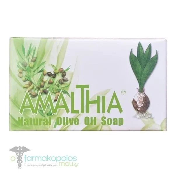 Amalthia Natural Olive Oil & Chive Anti-Hair Loss Soap, 125gr