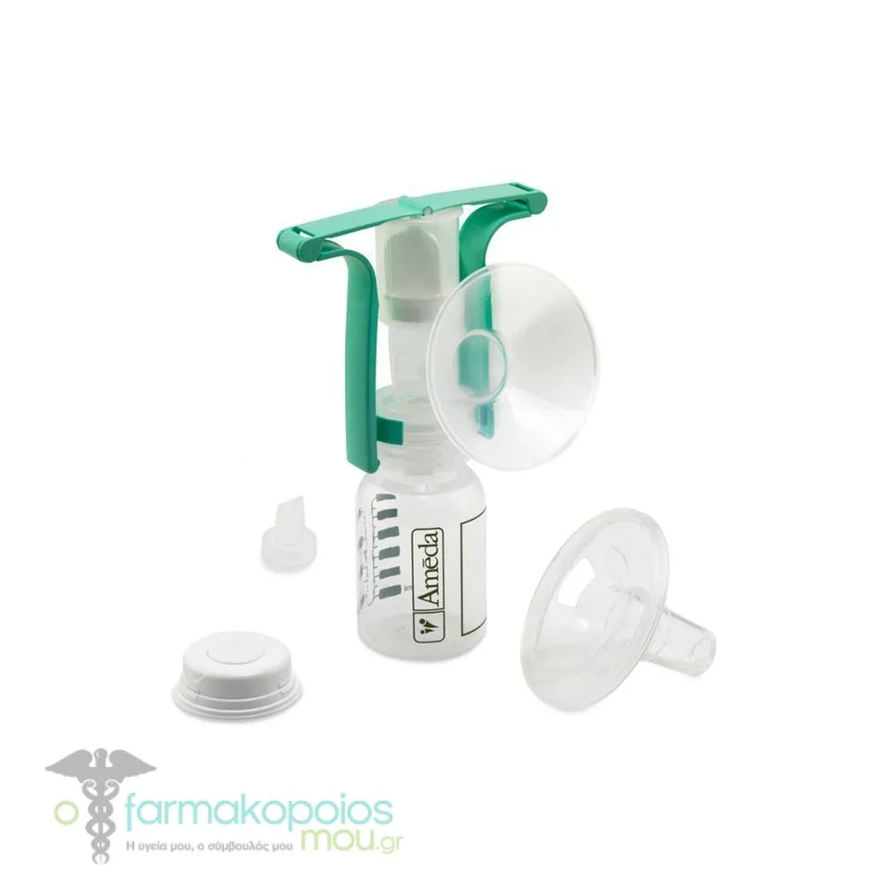 Ameda One Hand Manual Breast Pump, 1pc