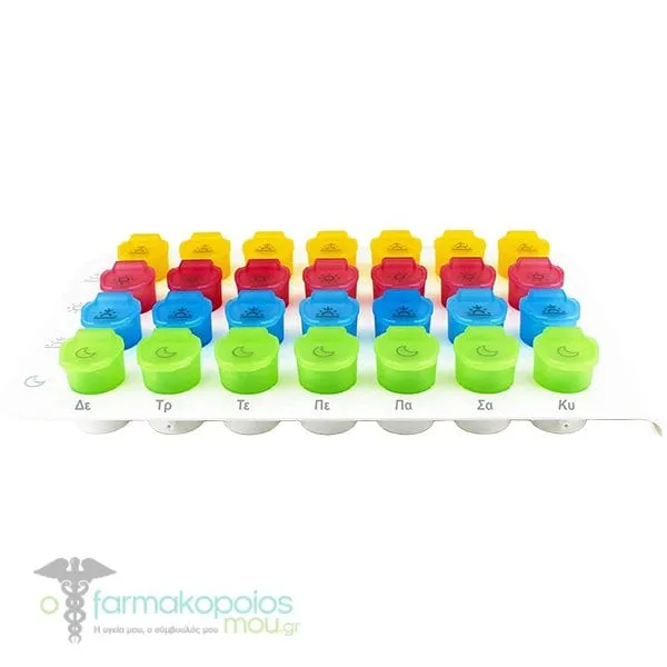Anabox Εβδομαδιαία Θήκη Χαπιών 7x4, 1τεμ