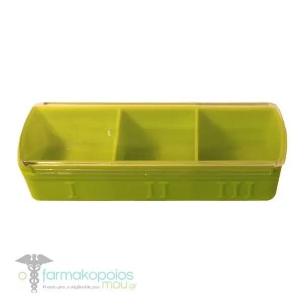 Anabox Mini Ημερήσια Θήκη Χαπιών 3 Θέσεων, 1τεμ