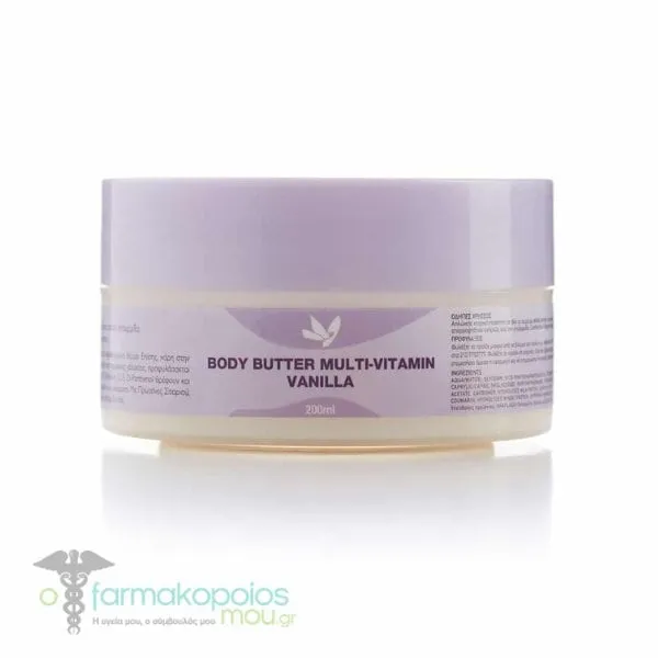 Anaplasis Body Butter Multi-Vitamin Vanilla, 200ml