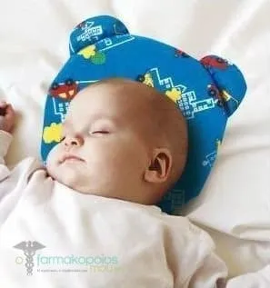 Anatomic Help Baby Plagiocephaly Pillow Memory 0901, 1pc - Μπλέ