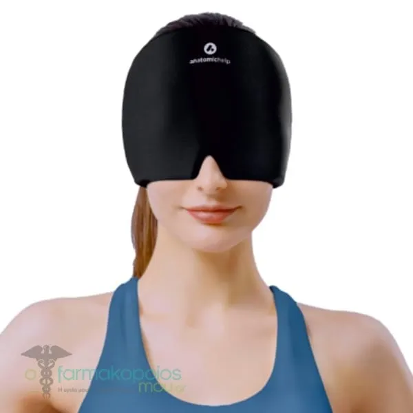 Anatomic Help Cool Gel Headache Relief, 1pc - 002 Μαύρο