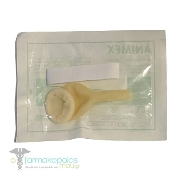 Animex Ανδρική Θήκη Ακράτειας Ούρων με Αυτοκόλλητη Ταινία Large 30ΜΜ, 1 τμχ