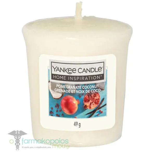 Υankee Candle Home Inspiration Pomegranate Coconut, 49g
