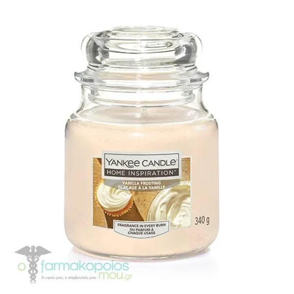 Υankee Candle Home Inspiration Vanilla Frosting, 340g
