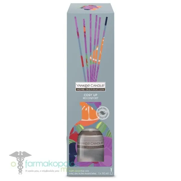 Υankee Candle Home Inspiration Reed Diffuser Cosy Up, 90ml