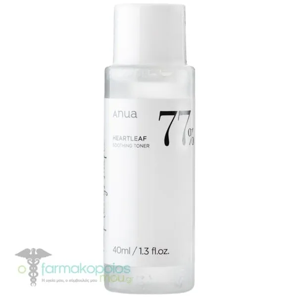 Anua Heartleaf 77% Soothing Toner Καταπραϋντική Λοσιόν, 40ml