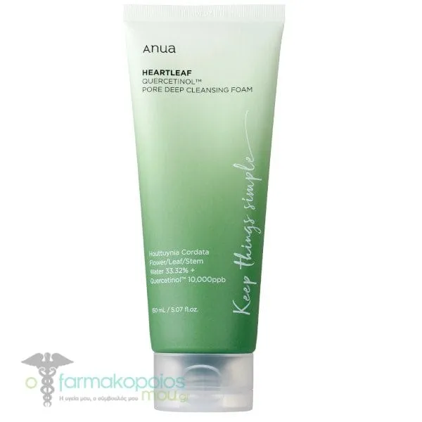 Anua Heartleaf Quercetinol Pore Deep Cleansing Foam, 150ml
