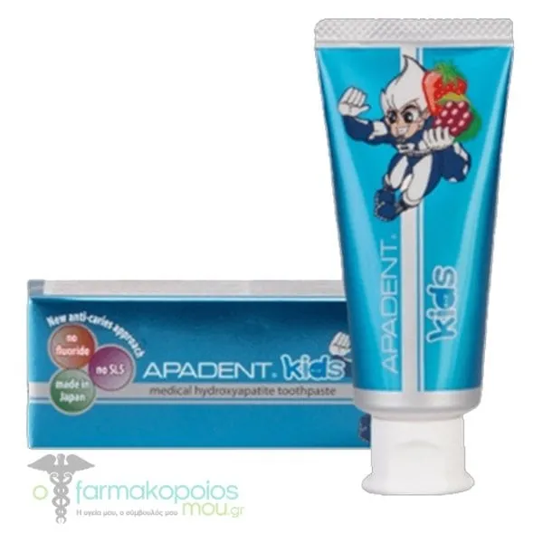 Apadent Kids Toothpaste 3Y+, 60gr