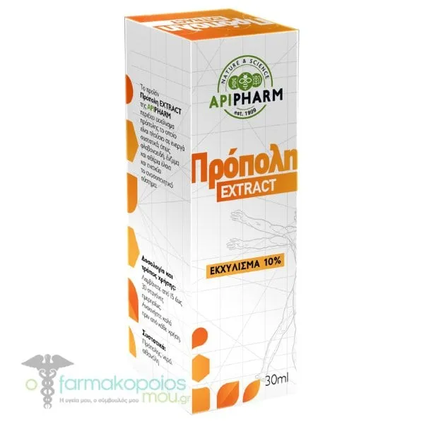 Apipharm Propolis Alcoholic Solution 10%, 30ml