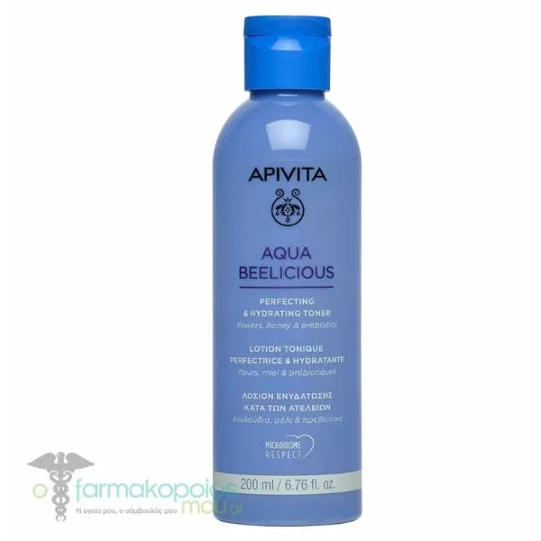 Apivita Aqua Beelicious Perfecting & Hydrating Toner, 200ml