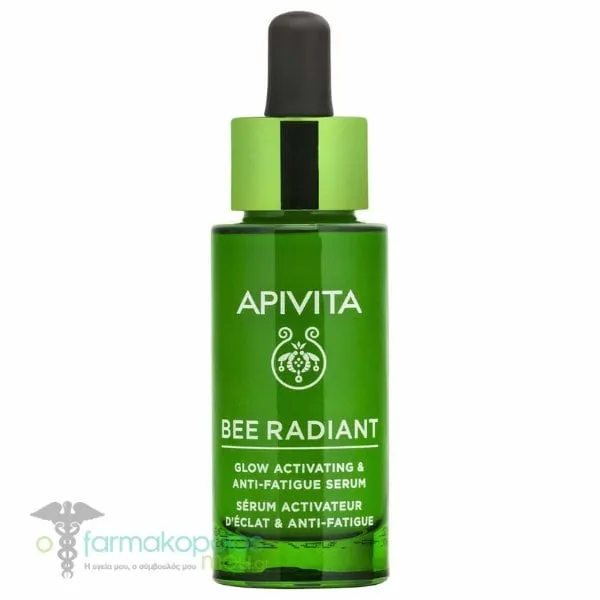 Apivita Bee Radiant Glow Activating & Anti-Fatigue Serum, 30ml
