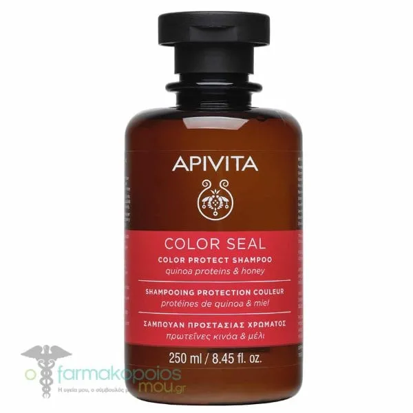 Apivita Color Seal Color Protect Shampoo, 250ml
