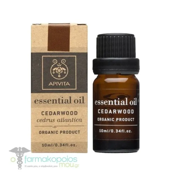 Apivita Essential Oil Cedarwood, 10ml