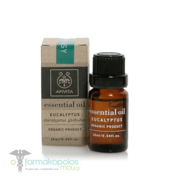 Apivita Essential Oil Eucalyptus, 10ml