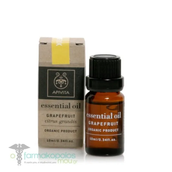 Apivita Essential Oil Grapefruit, 10ml