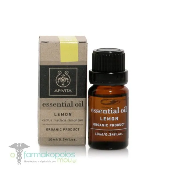 Apivita Essential Oil Lemon, 10ml