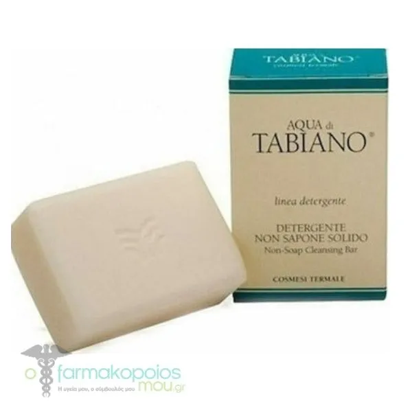 Aqua Di Tabiano Non Soap Cleansing Bar for Sensitive Skin, 100gr