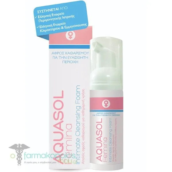 Aquasol Femina Intimate Cleansing Foam, 40ml