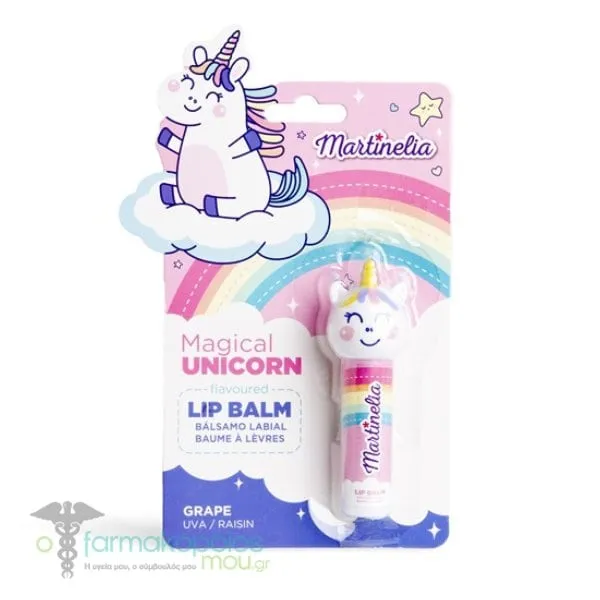 Μartinelia Magical Unicorn Lip Balm, 1τεμ - Σταφύλι
