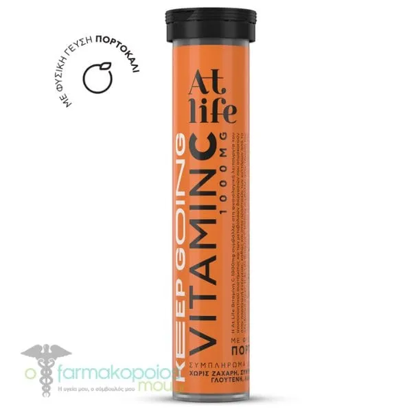 AtLife Keep Going Vitamin C 1000mg, 20eff.tabs