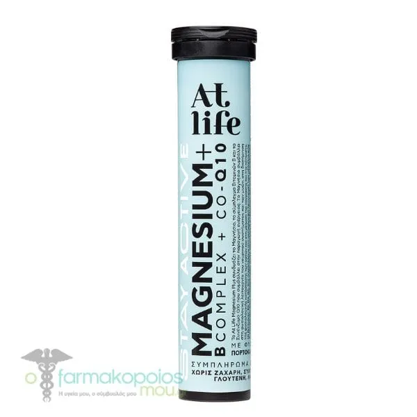 AtLife Magnesium B Complex & Co-Q10, 20eff.tabs