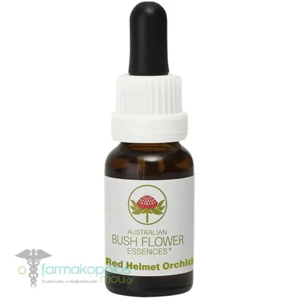 Australian Red Helmet Orchid Bush, 15ml
