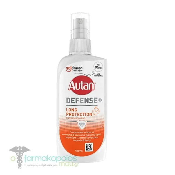 Autan Defense Long Protection Insect Repellent Spray, 100ml