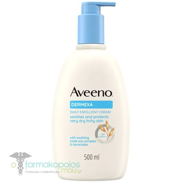 Aveeno Dermexa Daily Emollient Cream, 500ml