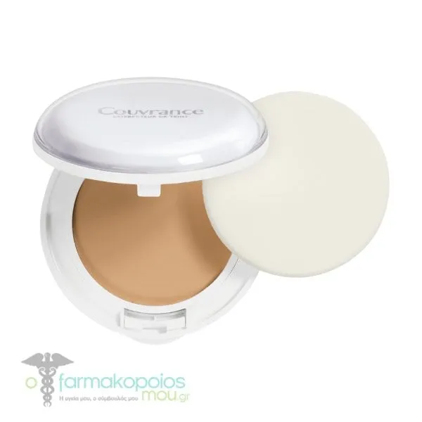Avene Couvrance Compact Foundation Cream Comfort SPF30 - 5.0 Soleil, 10gr