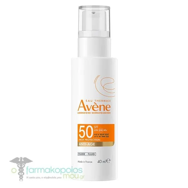 Avene Eau Thermale Fluid Anti-Age SPF50, 40ml