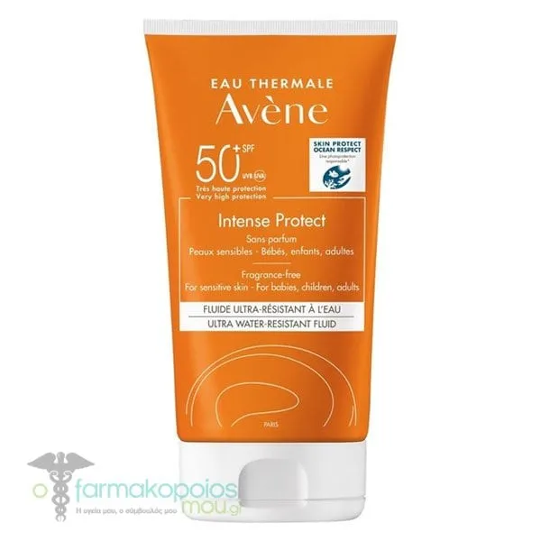 Avene Intense Protect Fragrance-Free Ultra Water-Resistant Fluid SPF50+, 150ml