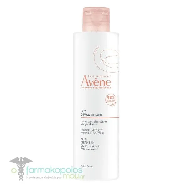Avene Milk Cleanser for Dry & Sensitive Skin, 200ml
