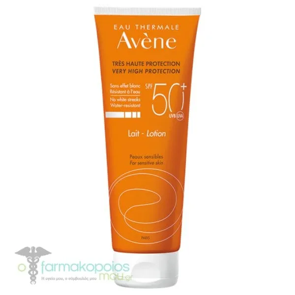 Avene Lotion SPF50+ Face & Body for Sensitive Skin, 250ml