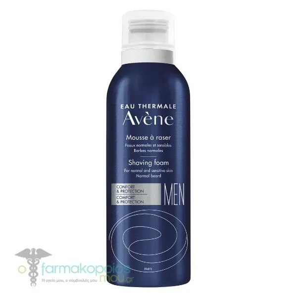 Avene Men Shaving Foam Normal & Sensitive Skin, 200ml
