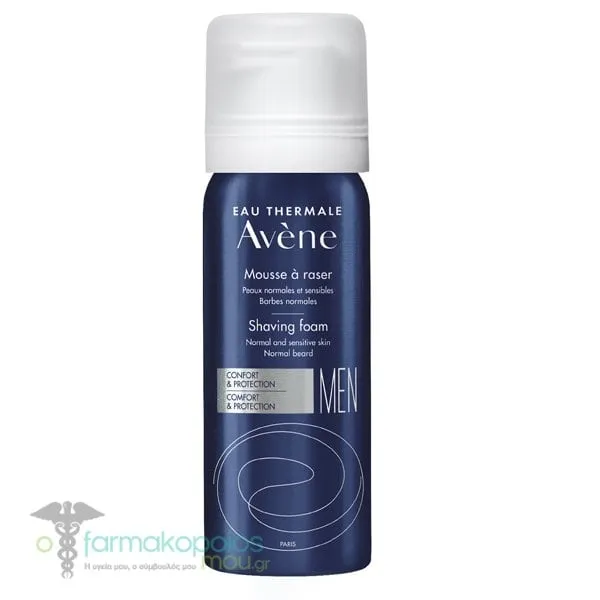 Avene Men Shaving Foam for Sensitive Skin, 50ml