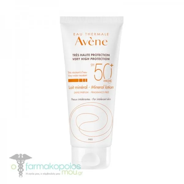 Avene Mineral Lotion for Intolerant Skin SPF50+, 50ml