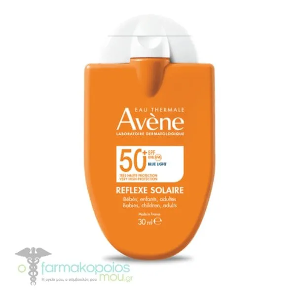 Avene Reflexe Solaire Dry Touch Fragrance-free Fluid SPF50+, 30ml