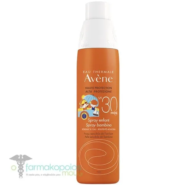 Avene Sun Protection Spray Kids Sensitive Skin SPF30, 200ml