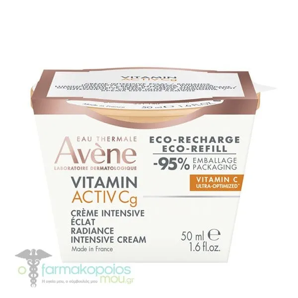 Avene Vitamin Activ Cg Radiance Intensive Cream Refill, 50ml