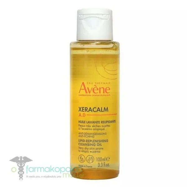 Avene XeraCalm A.D Lipid-Replenishing Cleansing Oil, 100ml